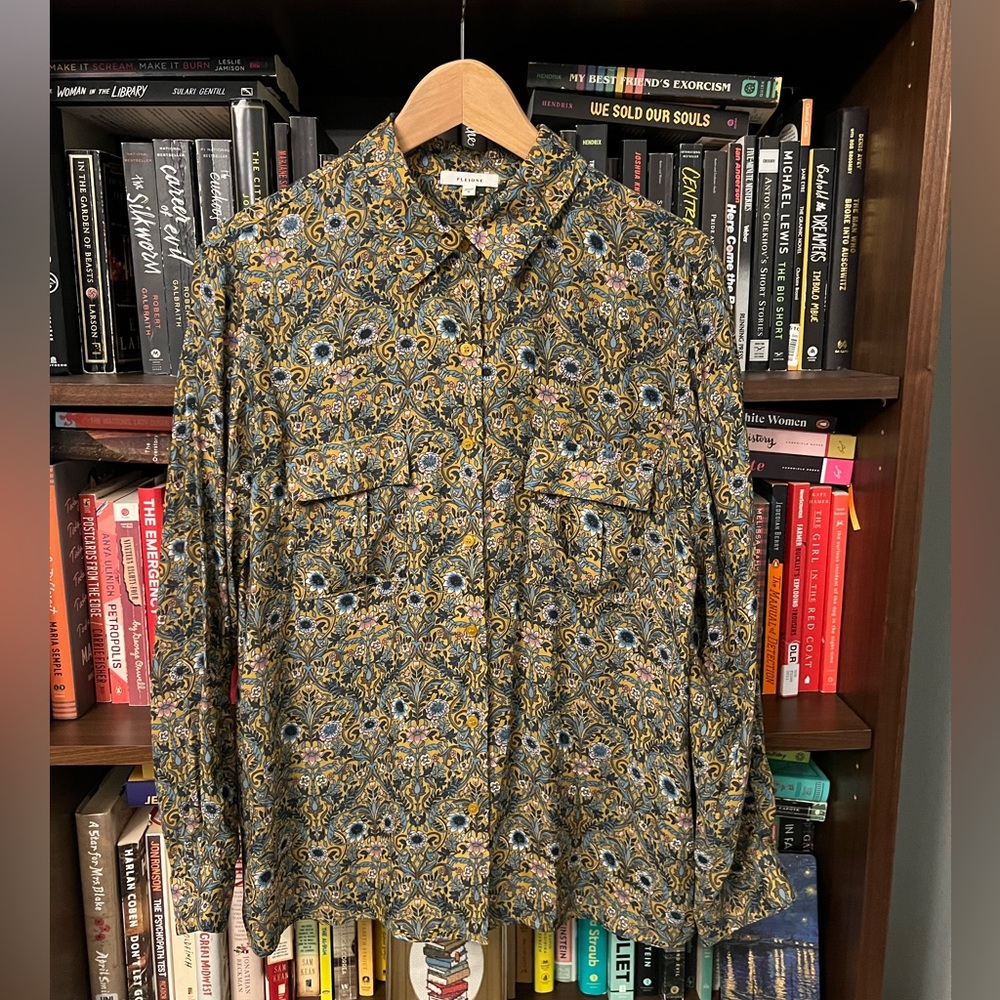 Pleione Patterned Blouse